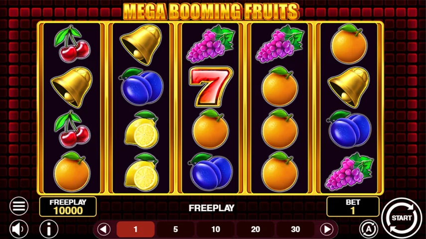 mega booming fruits