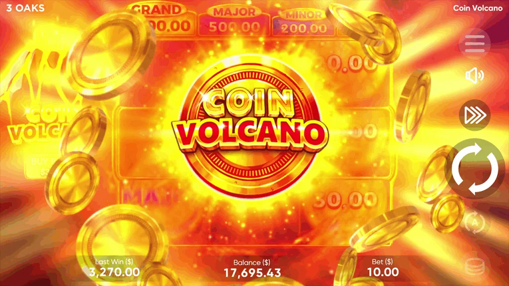 coin volcano